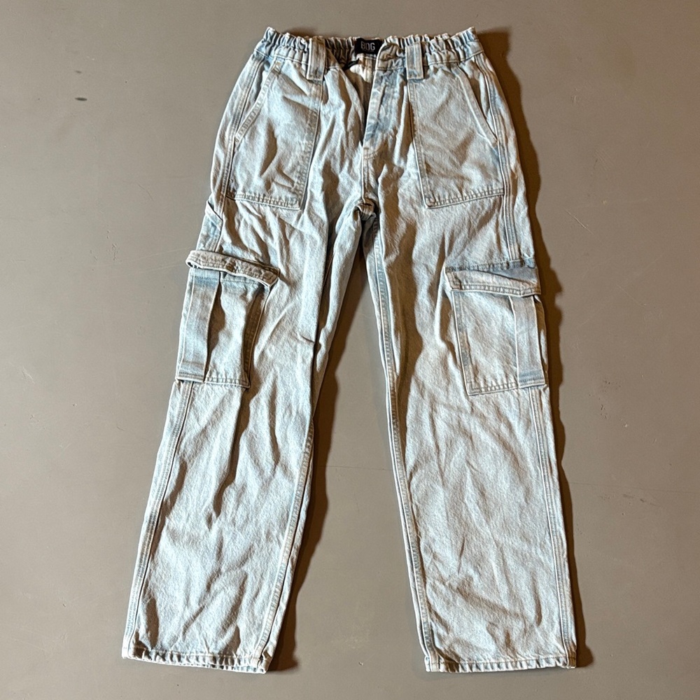 BDG Light Blue Cargo Pants for Women (Skate Jeans)